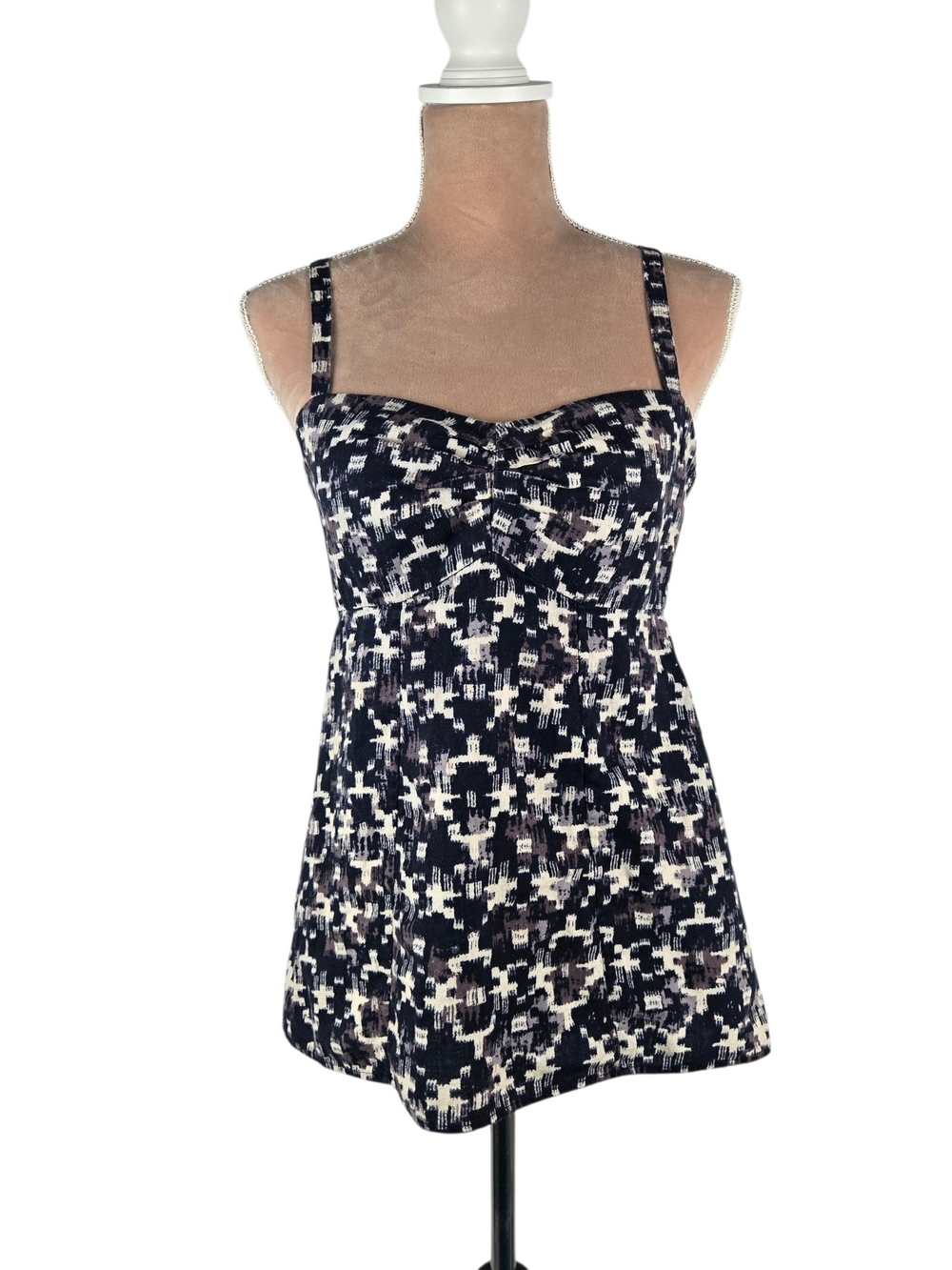 Patagonia Summertime Tank Aztec Print Navy Size 6